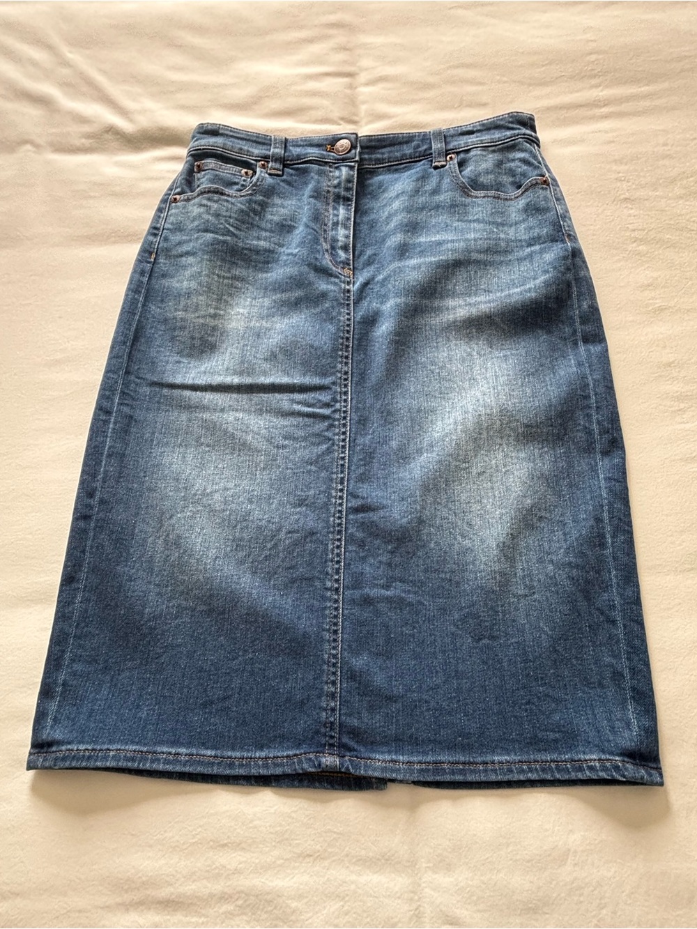 EUC! J.Crew Denim Pencil Skirt